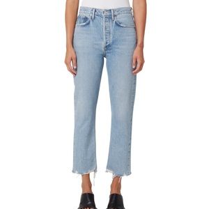 Agolde Riley Crop in Curio